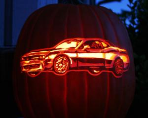 Hellcat of a cool pumpkin carving!