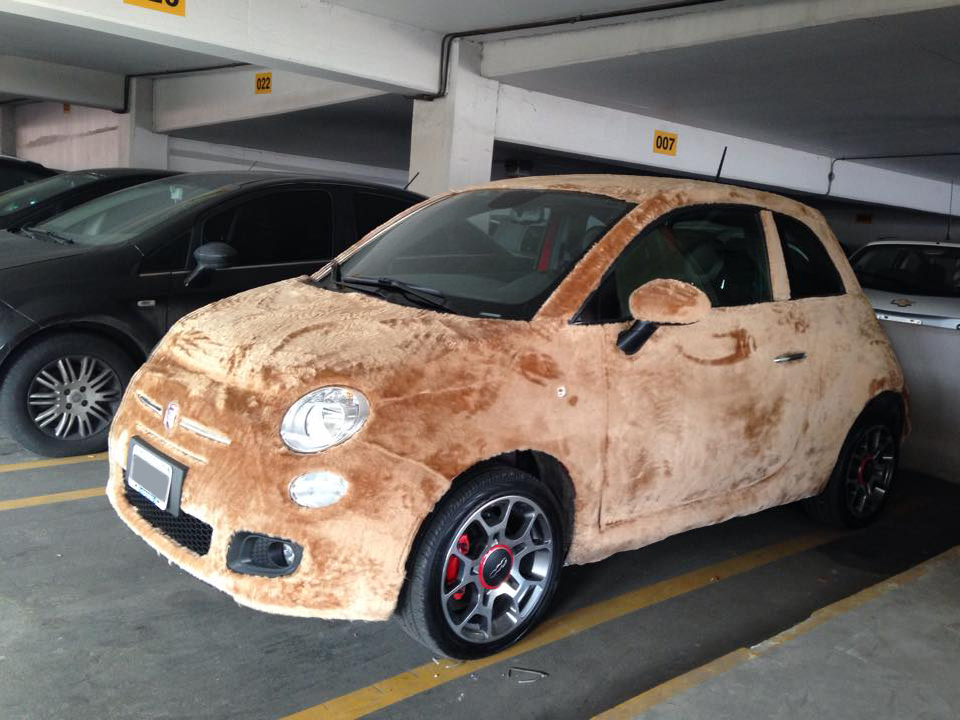 Stemmen spier Raad eens Wrapped in fun – it's a furry FIAT - Chrysler Capital