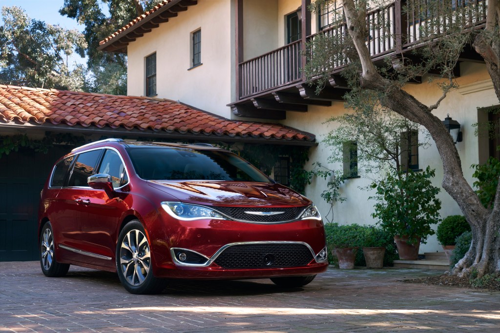 Chrysler Pacifica Top Safety Pick