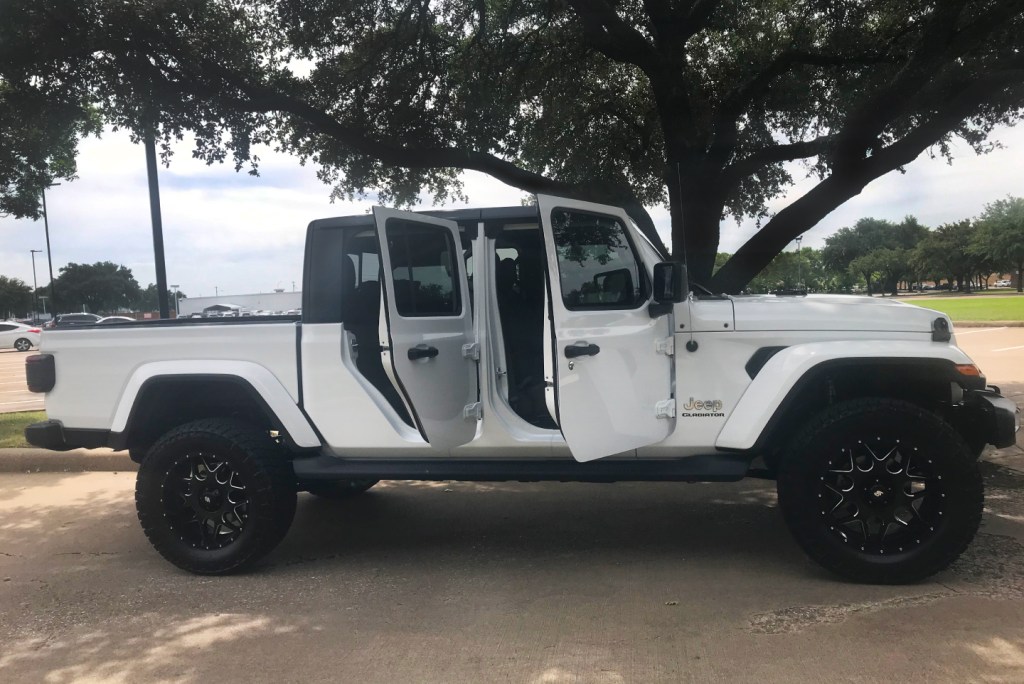 Jeep Gladiator Test Drive side view