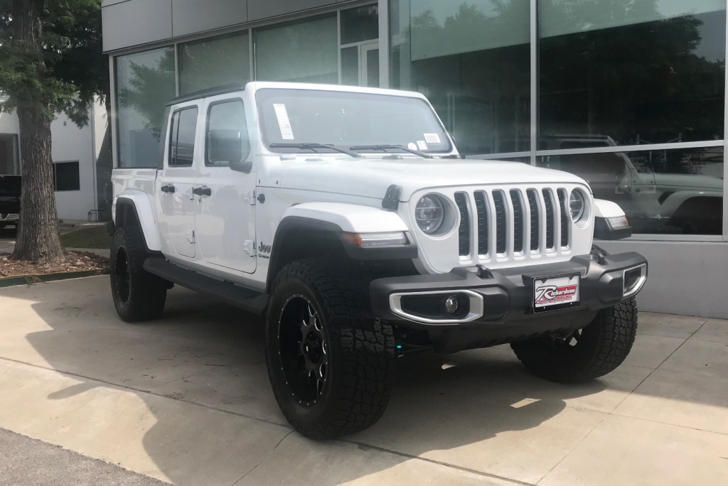 Jeep Gladiator Test Drive front view