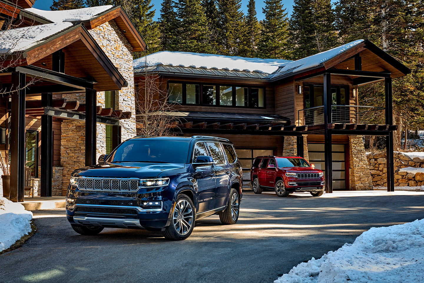 All-new 2022 Grand Wagoneer and Wagoneer