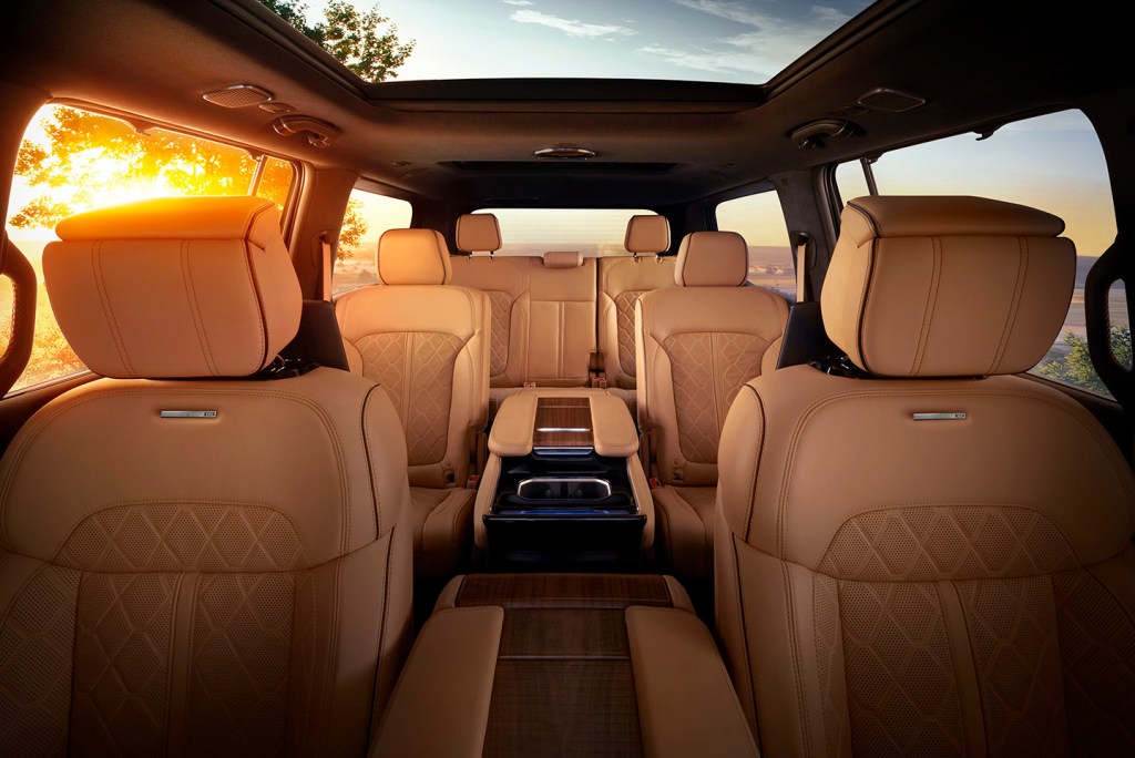 All-new Grand Wagoneer front cabin