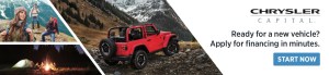 Apply for financing for new Jeep Wranglers, Cherokees, and more